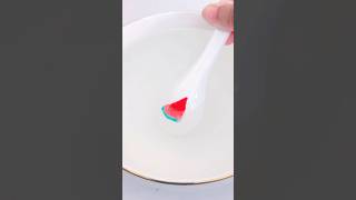 Floating drawing in water using spoon & marker #shorts #youtubeshorts #art #drawing