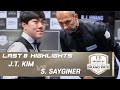 [Hotel Inter burgo Wonju W3GP 2021] Last 8 - KIM Jun Tae (KOR) vs Semih SAYGINER (TUR). H/L