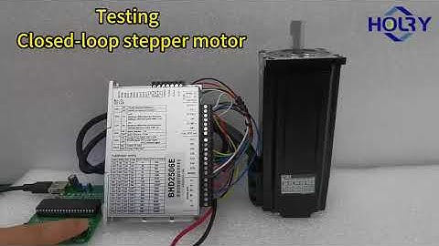 🚀 Witness the power of HOLRY Closed-Loop Stepper Motors in our latest stress test.