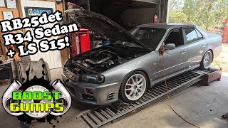R34 RB25det + LS1 S15 Silvia || JDM Action!