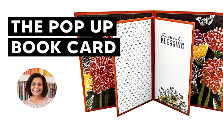 DIY Fun Fold Pop Up Book Card Using Designer Papers
