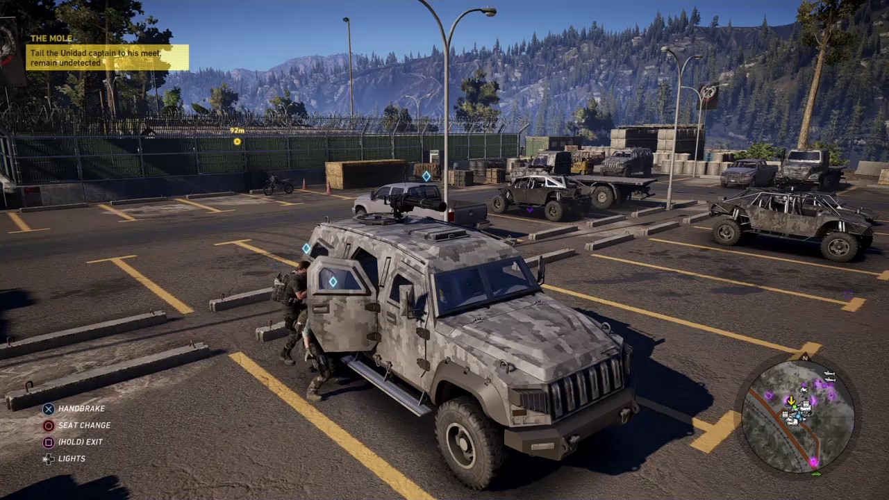 Ghost Recon Wildlands Locate the unidad captain without being