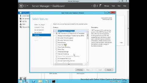 Installing a Domain Controller by Using IFM