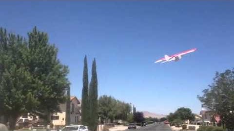 Scratch built FPV plane