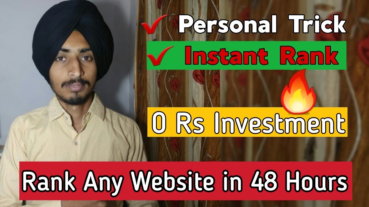 Trick Revealed on How To Rank Any Website in Just 48 Hours [Working]