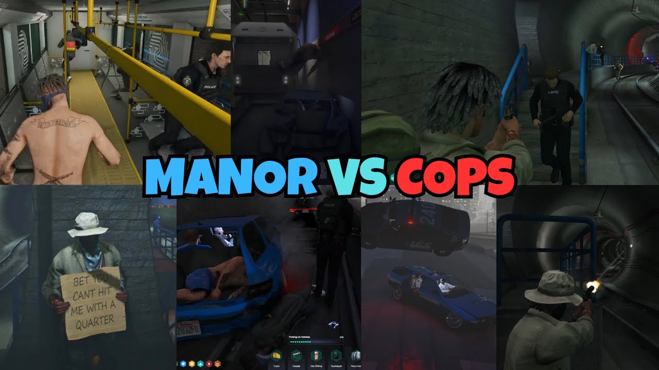 Manor's Chaotic Funny Cop Chase Leads to a Cop Shootout in The Train ...