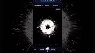 Halo simulator… some generative art I coded #art #artfyp #artist #generativeart #codeart