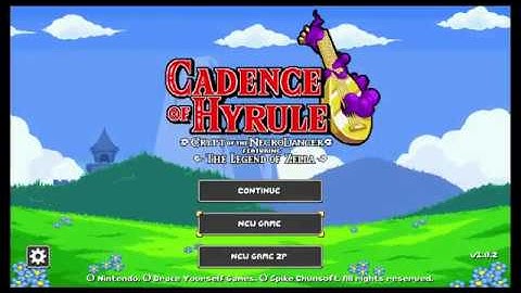 Cadence of Hyrule (v1.0.2) - Story Mode, All Dungeons Speed Run (Any%) - 32:07