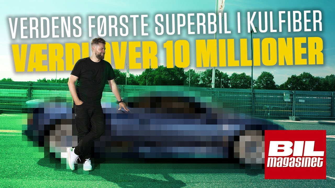 Koster fra 10 MIO. KR!?! Vi kører hypersjælden Jaguar XJR15 i ren kulfiber
