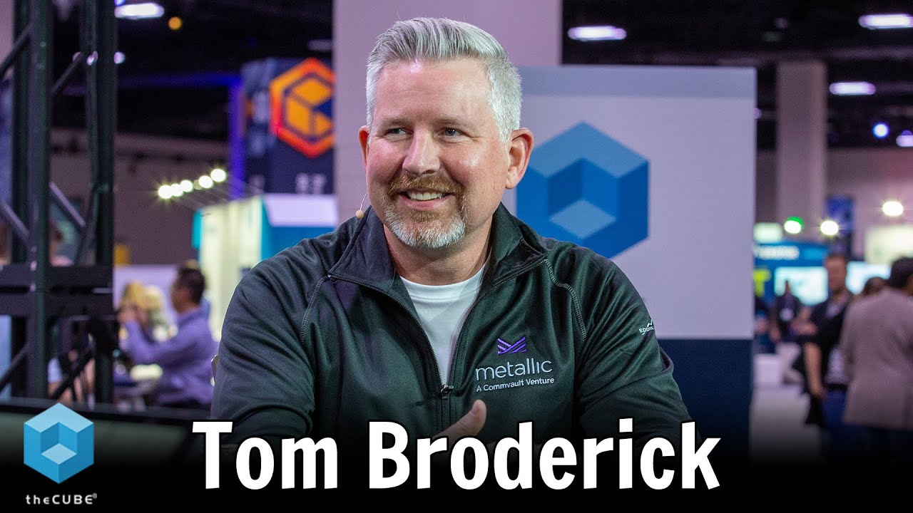 Tom Broderick, Commvault | Commvault GO 2019