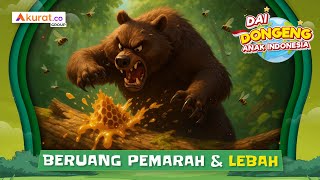 Indonesian Children's Fairy Tales | The Angry Bear and the Bee | Indonesian Children's Stories