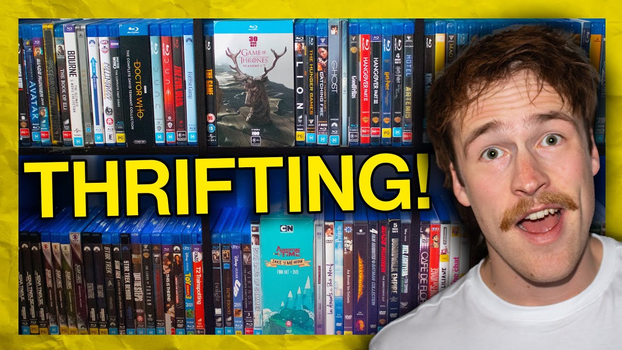 Blu-Ray hunting in Australian Op-Shops [Compilation]