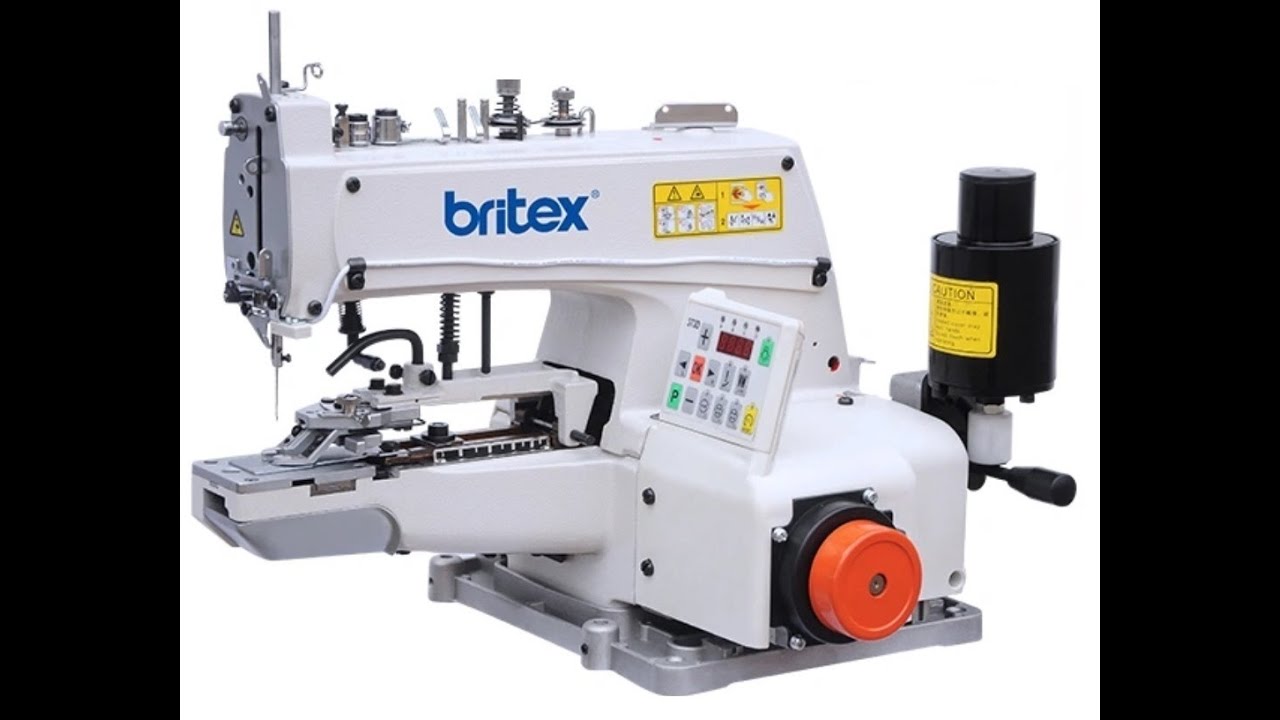 BRITEX BR 373D Button Attach Direct Drive Britex YouTube