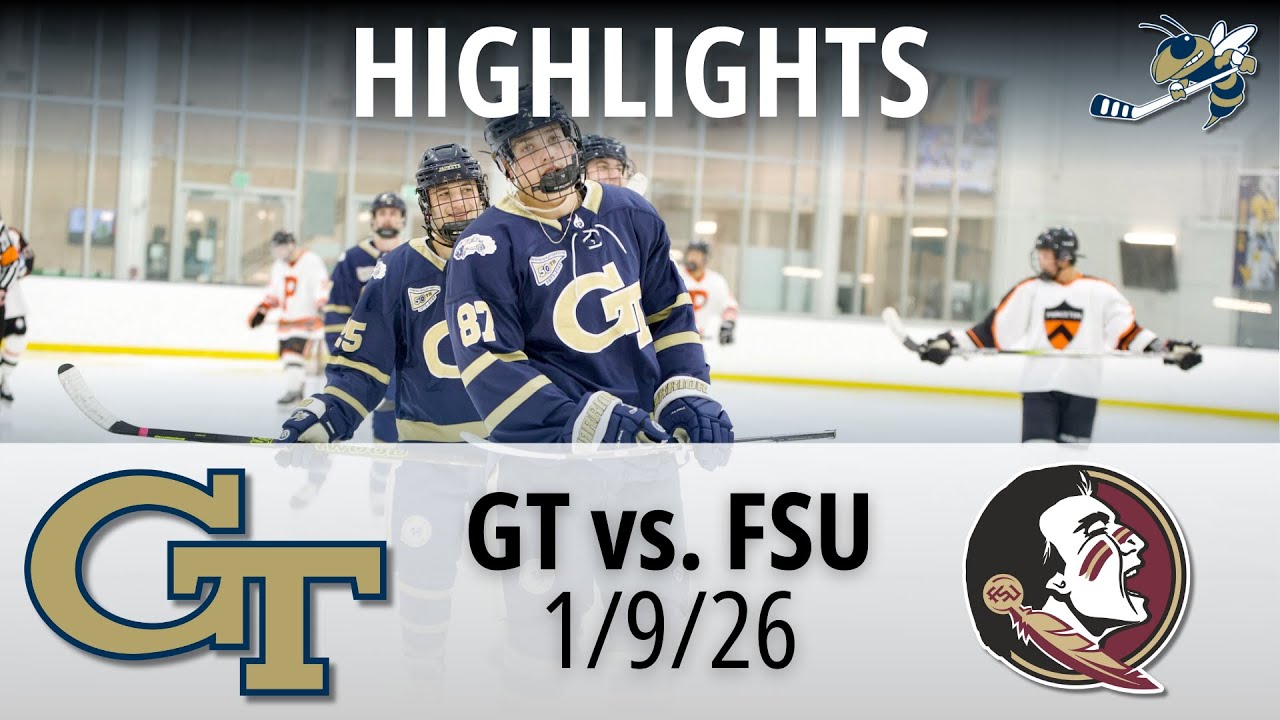 HIGHLIGHTS: Georgia Tech vs. Florida State | ACC Hockey | 1/9/26