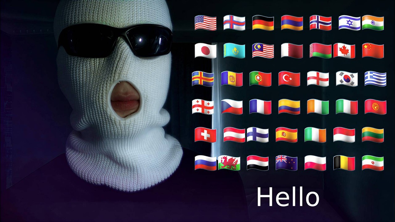 ASMR | Whispering Hello in 50 Different Languages