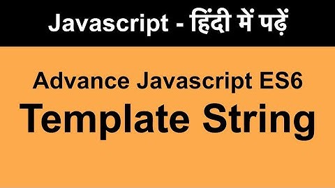 javascript tagged template strings in ES6