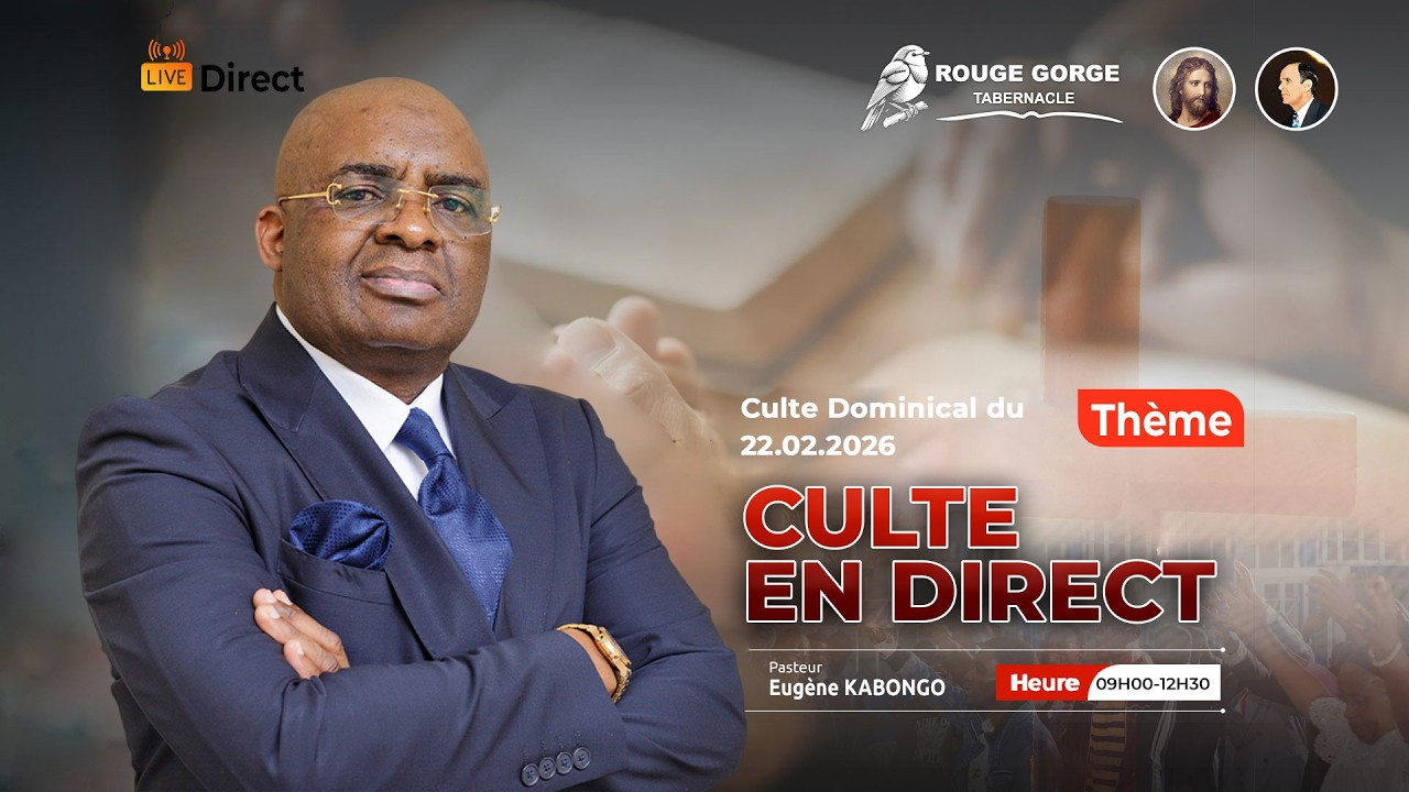 🔴 LIVE | DIMANCHE 01.03.2026 | | Rev Eugène KABONGO