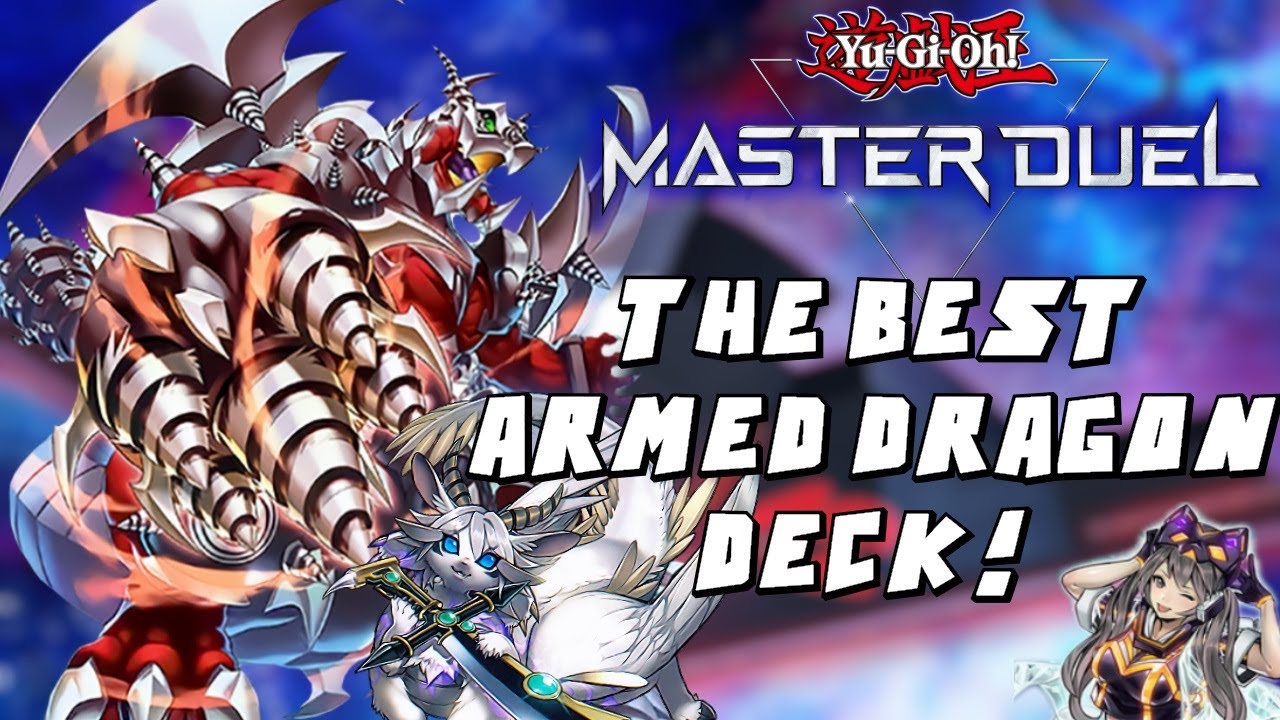 BUSTED PLAT 1 ARMED DRAGON DECK | Yu-Gi-Oh! Master Duel Armed Dragon  Thunder deck profile