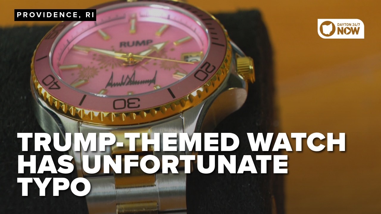 Couple outraged after $600 official Trump watch arrives with