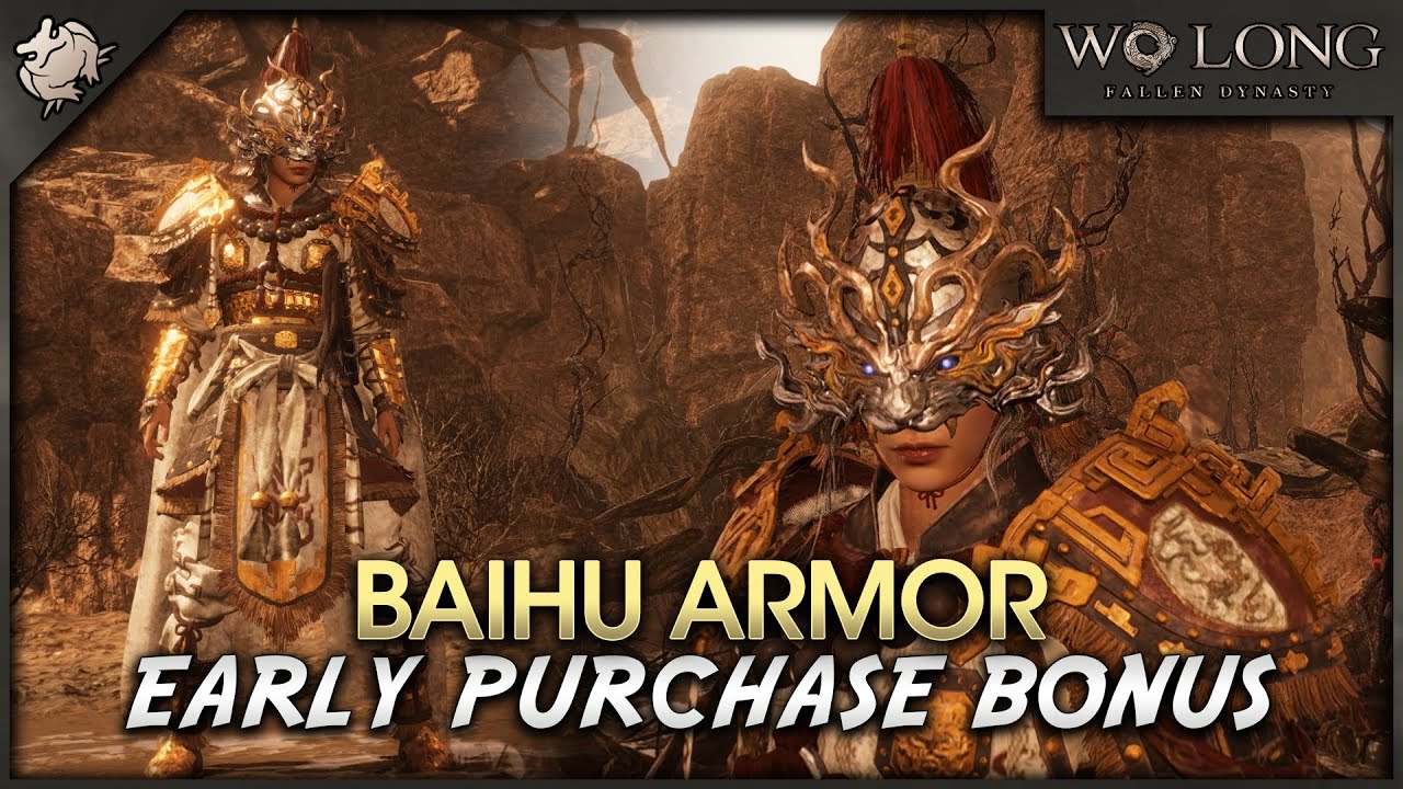 wo long: fallen dynasty baihu armor wo long: fallen dynasty baihu armor