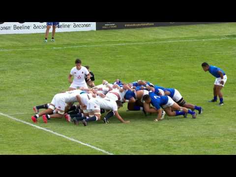 Highlights! England v Samoa, match day 1 of the World Rugby U20s