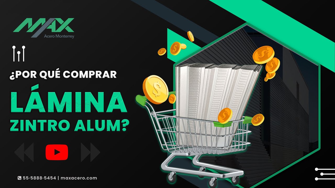 ¿Por qué comprar la lámina zintro alum? 💲