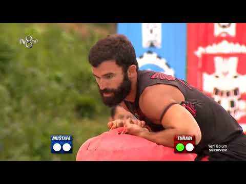 Turabi Mustafa Kemal'i Yenip Finali ve Şov Yaptı D Oyunu Survivor 2018 Sumo Oyunu