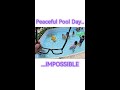 "Peaceful Pool Day With Kids?? Yeah...right" #kidsvlog #familymoments #nofakedrama