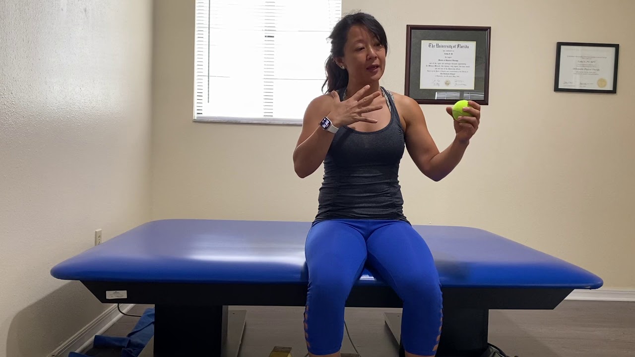 Pec Release w/stretch Cathy Orlando Physical Therapy YouTube