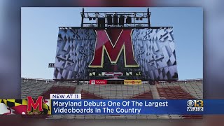 UMD Terps Debut One Of The Largest Video Boards In The US