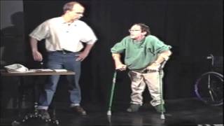 Huainigg bei der Musterung