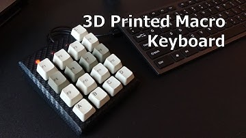 3D Printed Macro Keyboard