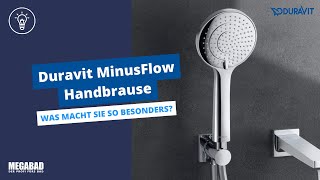 Duravit MinusFlow Handbrause: Funktion erklärt