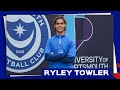 &quot;I Can&#39;t Wait To Get Started&quot; 💪 | Ryley Towler&#39;s First Pompey Interview