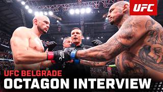 Uros Medic Octagon Interview | UFC Belgrade