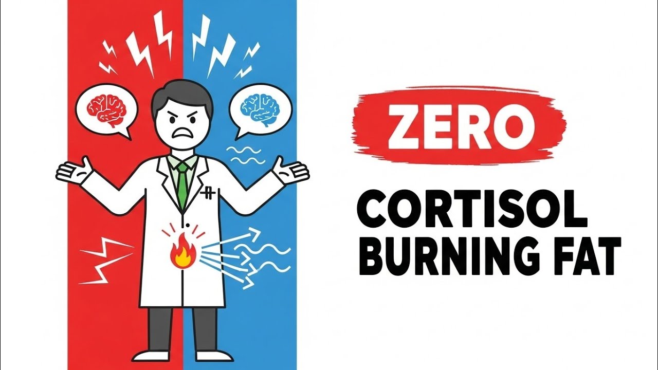 Your Belly Fat Is Decided Before 8 AM (Cortisol Awakening Explained)