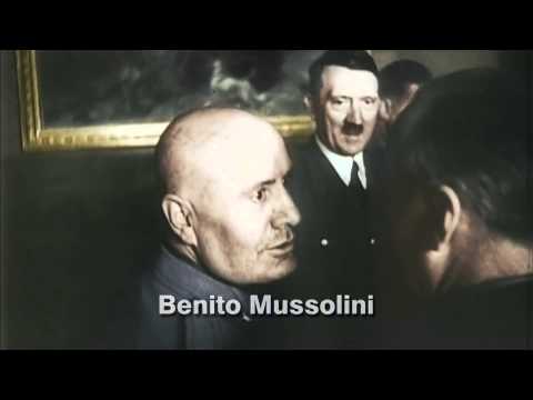 Benito Mussolini Dramatic Look