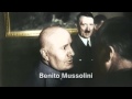 Benito mussolini dramatic look