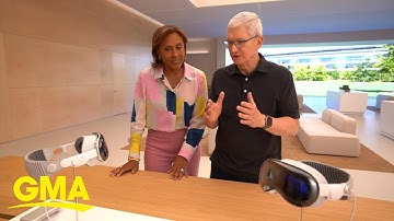 Tim Cook says Apple Vision Pro will change how people engage with tech l GMA