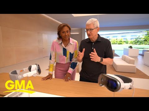 Tim Cook says Apple Vision Pro will change how people engage with tech l GMA