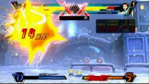 UMvC3 - Morrigan Double Fly Cancel Loop, 521k, 1 bar