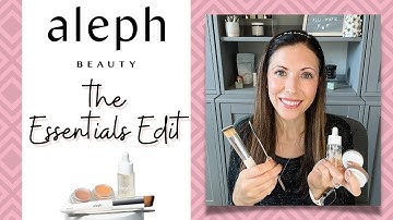 The Essentials Edit by Aleph Beauty // Clean Makeup // Tutorial & Review