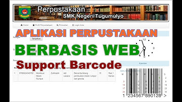 Aplikasi Perpustakaan Berbasis Web Support Barcode