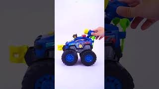 Satisfied &amp; Cool Paw Patrol Rescue Wheels Chase's Power Haulin' Cruiser ASMR Videos #pawpatrol #usa