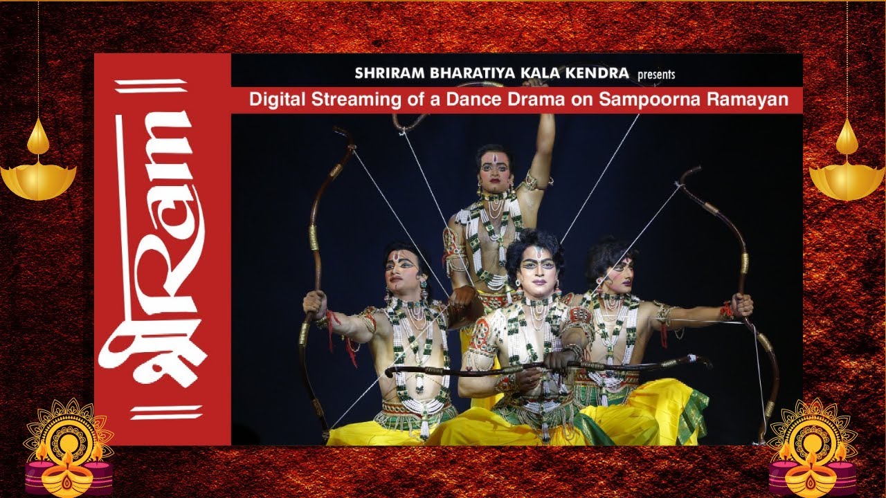 'SHRI RAM'  Ramleela | Ramayan major scenes, from Bhagwan Ram's birth to his coronation October 2021