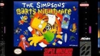 🎮 the Simpsons BARTS NIGHTMARE 🎮 game 