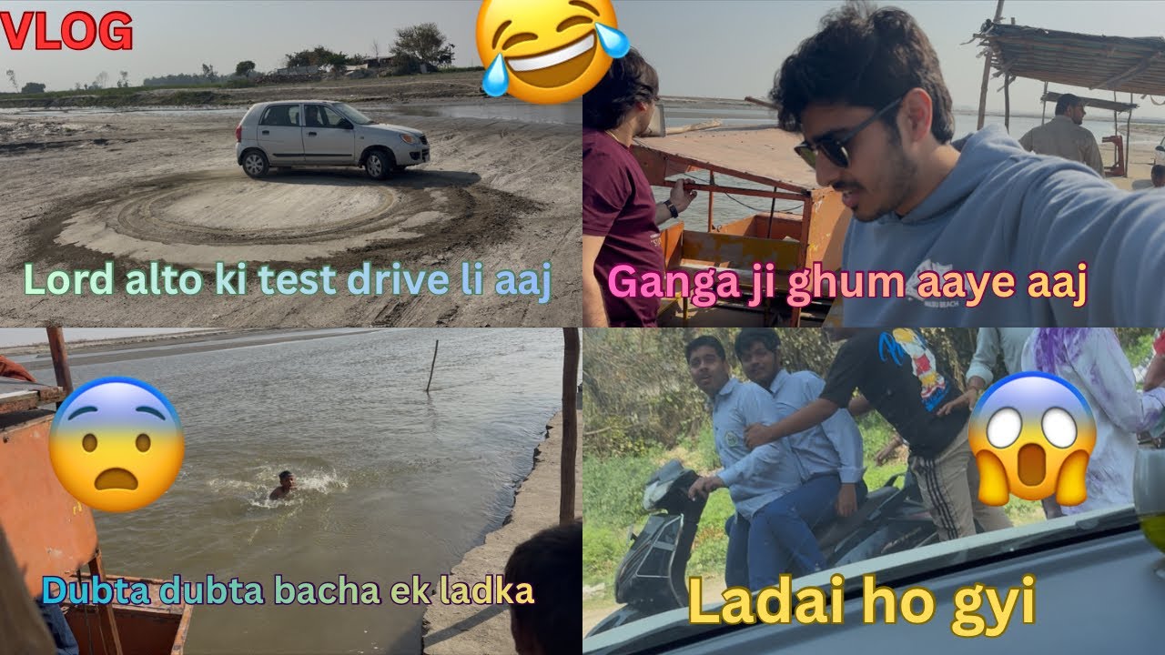 Ganga Ji pe LORD ALTO se drifting maardi maza aa gya 🔥😂 | FUN VLOG ❤️