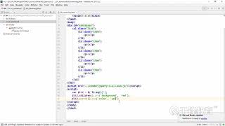 千锋Web前端教程：108 jQuery 节点遍历
