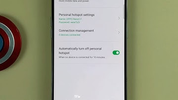 How to fix Automatically turn off personal hotspot on OPPO Reno2 F Android 11
