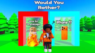 HARDEST ROBLOX WOULD YOU RATHER!